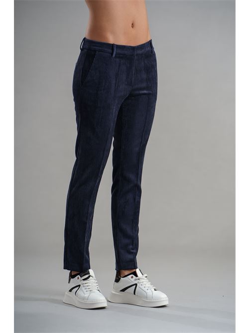 Pantalone in velluto elmas phil | 011121BLU